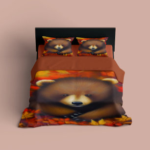 Cute Little Bear Duvet Cover