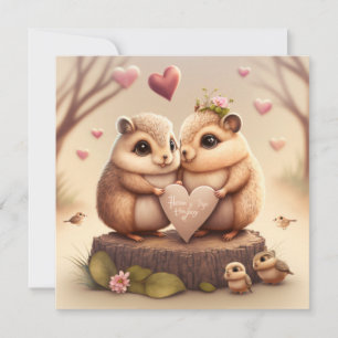 Cute little bears cartoon  invitation