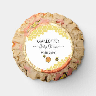 Cute Little Bees Honeycomb Baby Shower Reese's Peanut Butter Cups