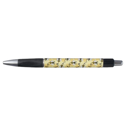 Cute little bees pattern pen