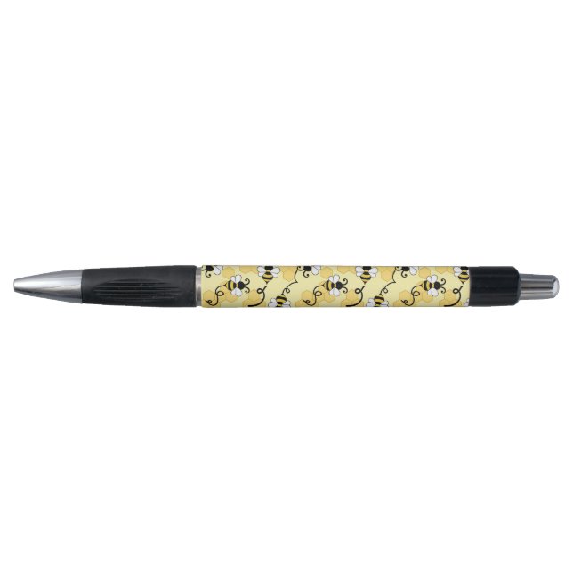 Cute little bees pattern pen (Front)
