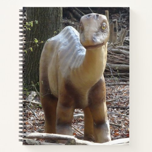 Cute Little Beige Dinosaur Notebook