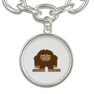 Cute little Bigfoot Charm Bracelet