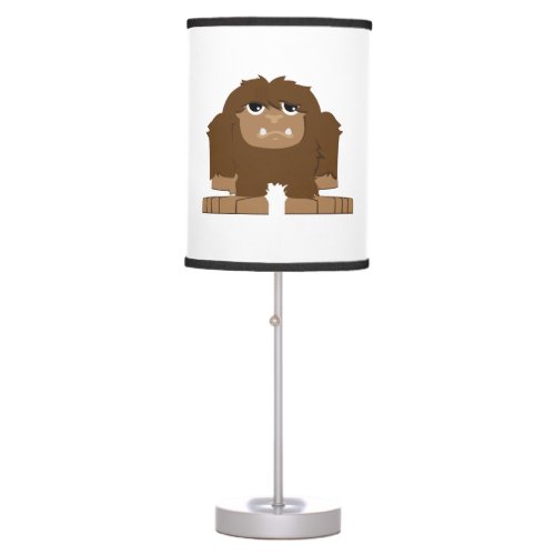 Cute little Bigfoot Table Lamp