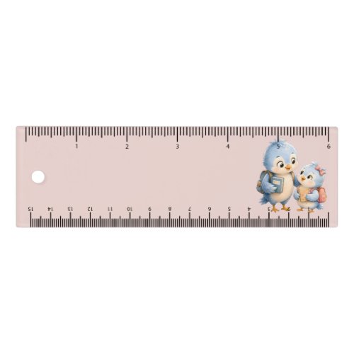 Cute Little Bird Brother Ruler