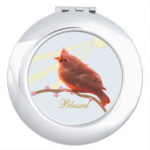 Cute Little Bird Compact Mirror