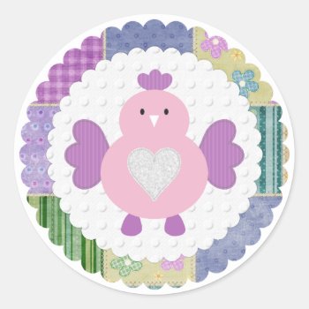 Cute Little Birdie Stickers by mrssocolov2 at Zazzle