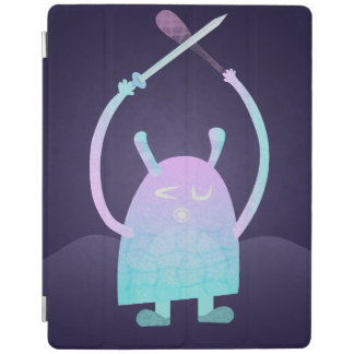 Cute Little Blue Monster iPad Smart Cover