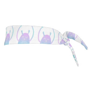 Cute Little Blue Monster Tie Headband