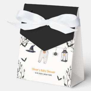 Cute Little Boo Clothesline Baby Shower  Favor Boxes