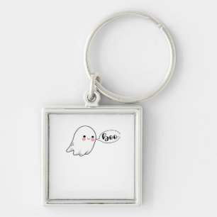 Cute Little Boo Graphic Cool Aesthetic Keychain
