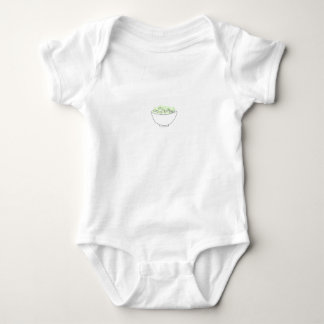 Cute Little Bowl of Edamame Baby  Baby Bodysuit