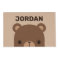 Cute Little Brown Bear with Personalized Name