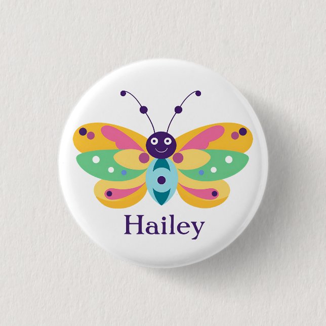 Cute little bug button (Front)