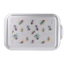 cute little bugs insects cake pan