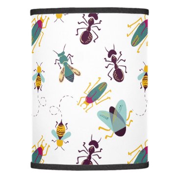 cute little bugs insects lampshade
