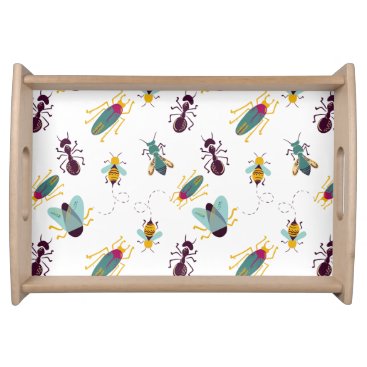 cute little bugs insects tray