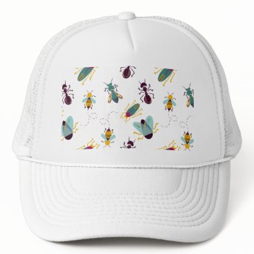 cute little bugs insects trucker hat