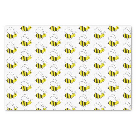 Cute Little Bumble Bee Tissue Paper