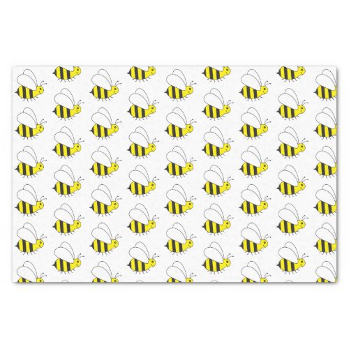 Cute Little Bumble Bee Tissue Paper