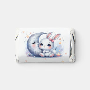 cute little bunny and the moon kids hershey's miniatures