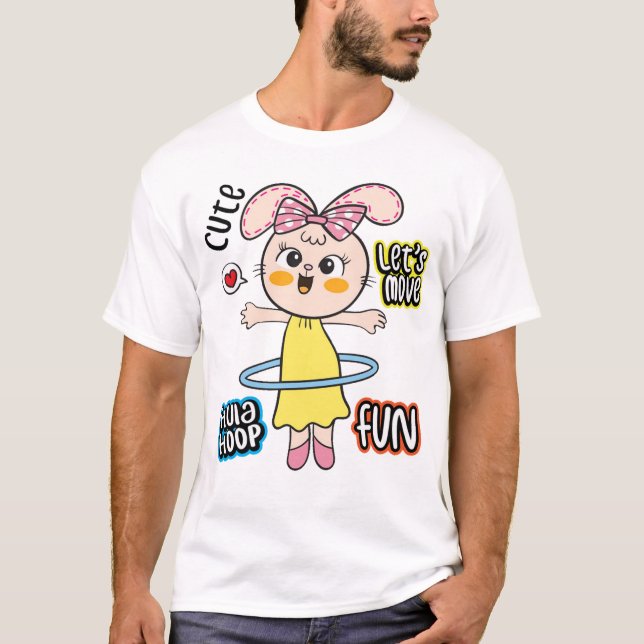 Cute little bunny rabbit T-Shirt (Front)