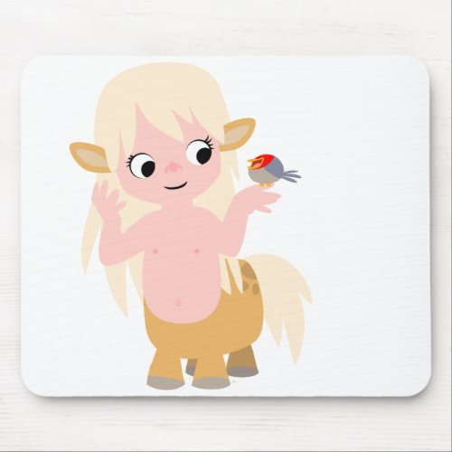 Cute Little Cartoon Centauress Mousepad