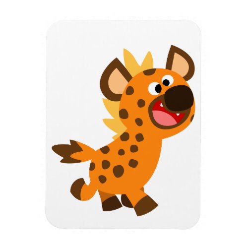 Cute Little Cartoon Hyena Flexible Magnet