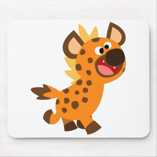 Cute Little Cartoon Hyena Mousepad