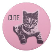Cute Little Cat Kitten Kitty Pet Eraser (Back)