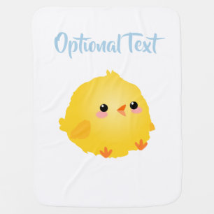 Cute Little Chick Baby Blanket