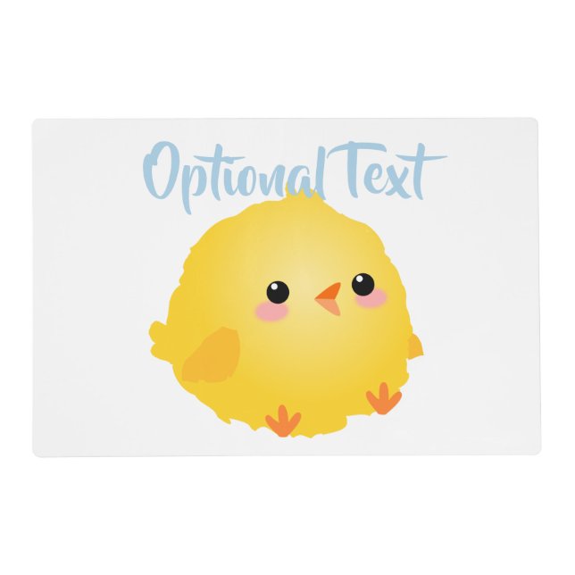 Cute Little Chick  Placemat (Front)
