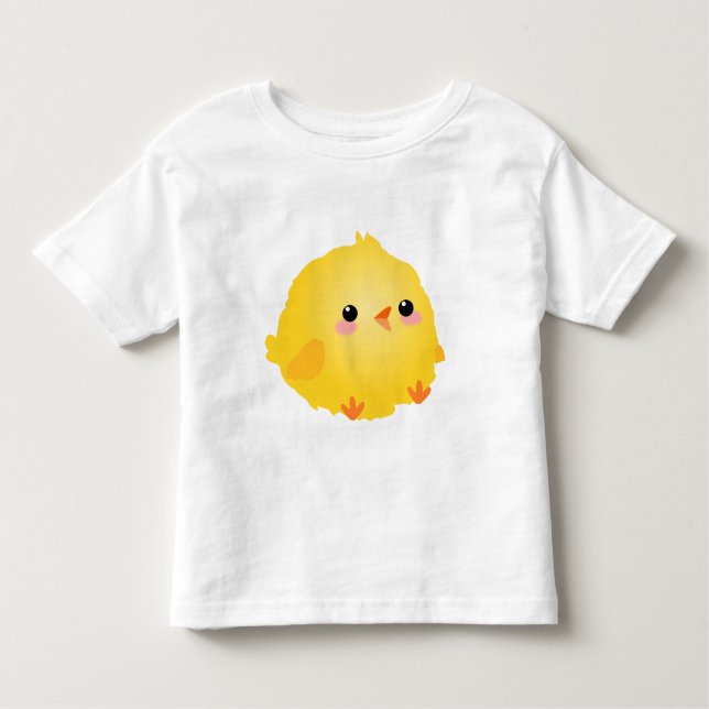 Cute Little Chick Toddler T-shirt (Front)