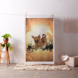 Cute little chihuahua fabric