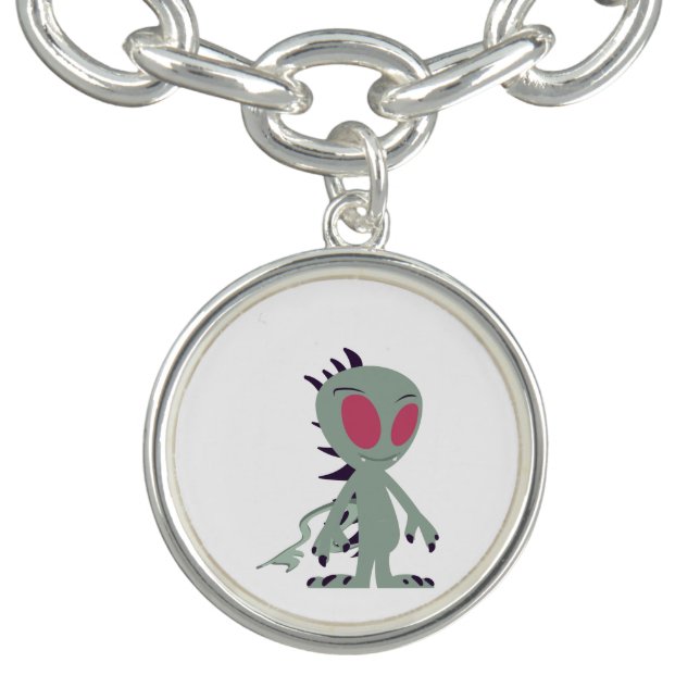 Cute little Chupacabra Charm Bracelet (Design)