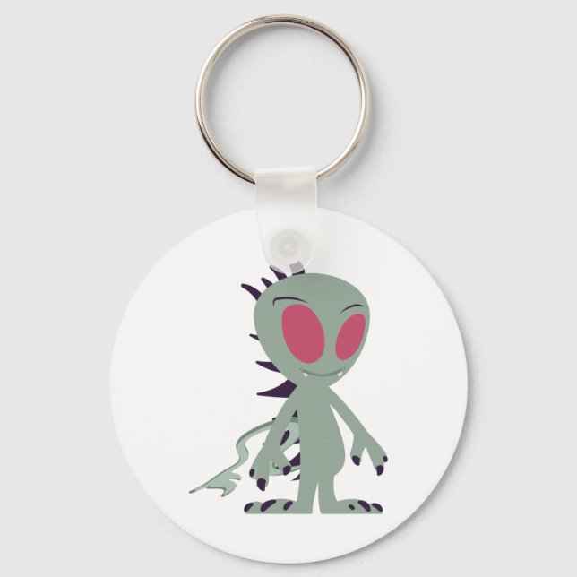 Cute little Chupacabra Keychain (Front)