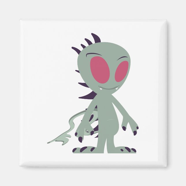 Cute little Chupacabra Magnet (Front)
