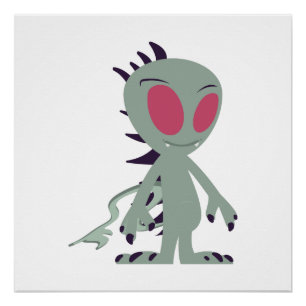 Cute little Chupacabra Poster