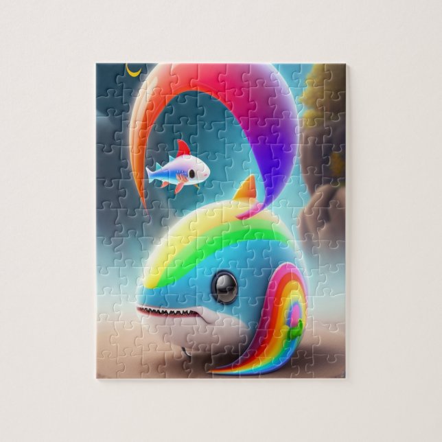 Cute Little Colorful Fish Jigsaw Puzzle (Vertical)