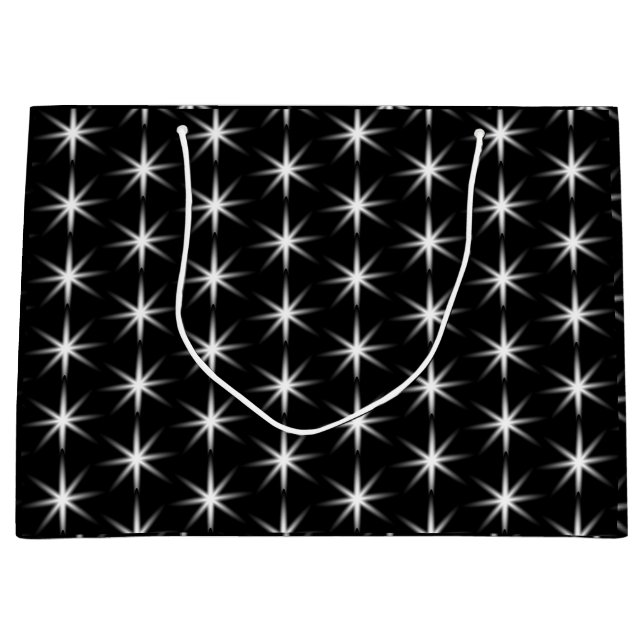 cute little colorful heart large gift bag (Front)