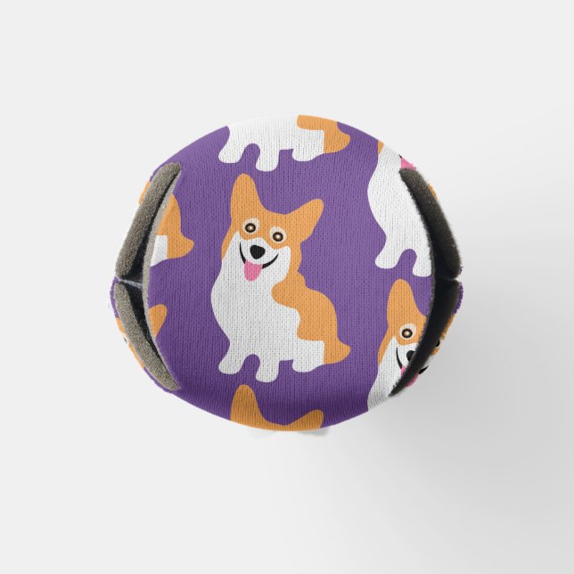 Cute Little Corgi Pattern Bottle Cooler (Bottom)