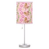 Cute Little Cowgirl Pattern Table Lamp (Right)