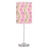Cute Little Cowgirl Pattern Table Lamp (Back)