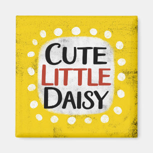 Cute Little Daisy Refrigerator Magnet