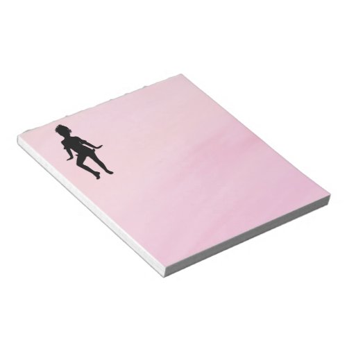 Cute Little Dancer Pink Notepad