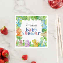 Cute Little Dino Baby Shower