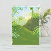 cute little dinosaur land scene (Standing Front)