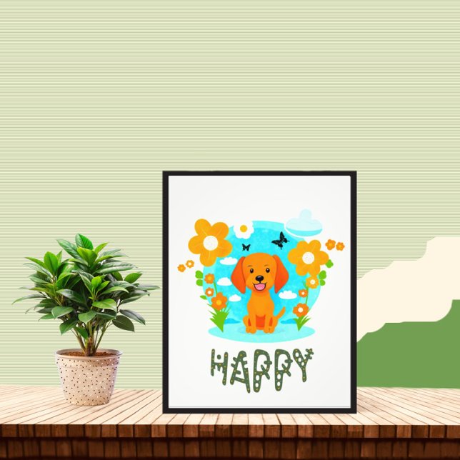 Cute little dog photo print (Creator Uploaded)