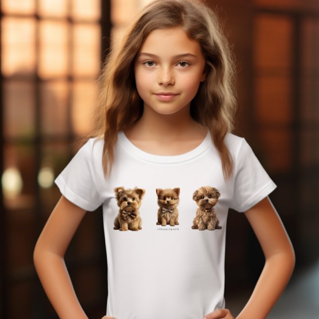 Cute Little Dogs T-shirt  (Creator Uploaded)