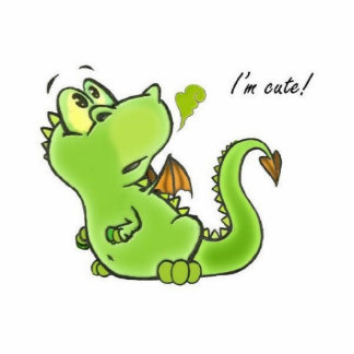 Cute Little Dragon Statuette